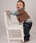 baby with chair