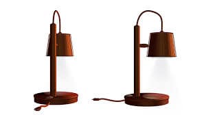 wooden lamp